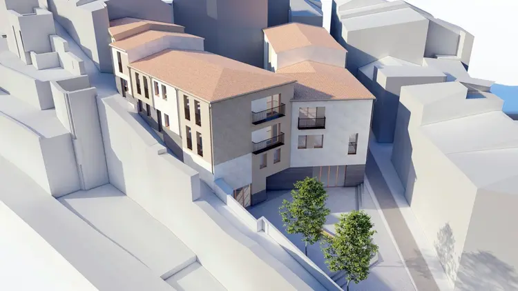 Habitatges a la Vila projectats per Ontinyent.