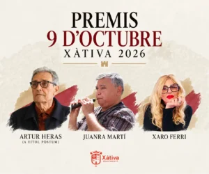 xativa premis 9 octubre 2026