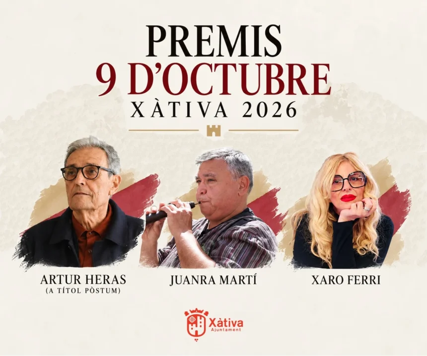 xativa premis 9 octubre 2026