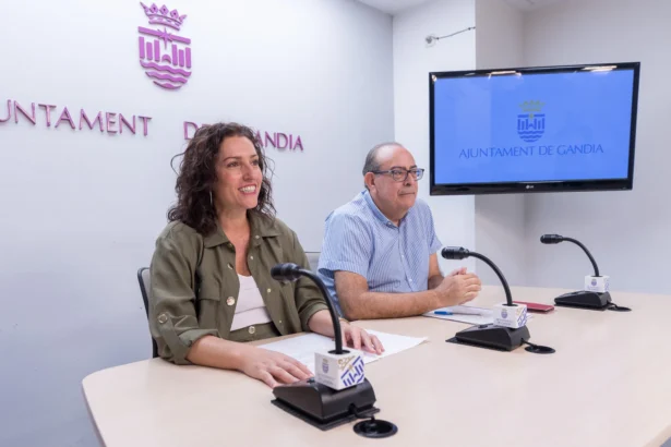 Esther Sapena i Miguel Ángel Picornell.