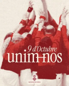 'Unim-nos': Cullera apel·la a la força de la muixeranga per a celebrar el 9 d’Octubre 3 Cartell9OctubreCullera