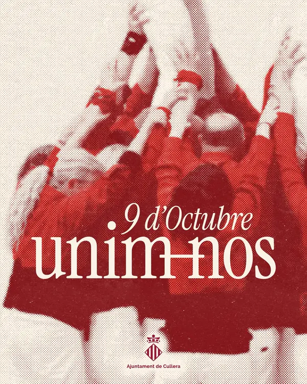 Cartell del 9 d'Octubre de Cullera.