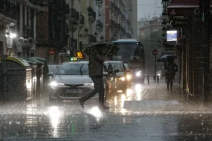 alerta lluvias intensas litoral mediterraneo