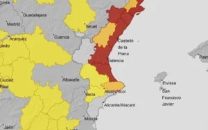 alerta roja lluvias