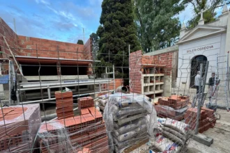 Obres del futur panteó de Sueca.