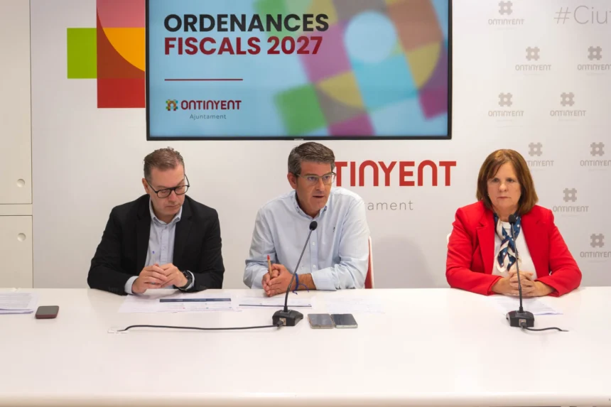 L'alcalde d'Ontinyent ha presentat les noves ordenances fiscals.