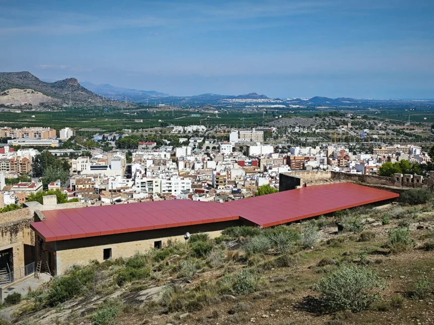 Centre de visitants del castell de Sagunt.