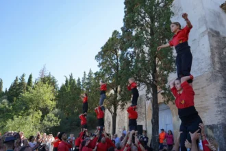 Xàtiva ha tornat a celebrar el 9 d'Octubre a la Porta de l'Aljama per on va entrar Jaume I a la ciutat.
